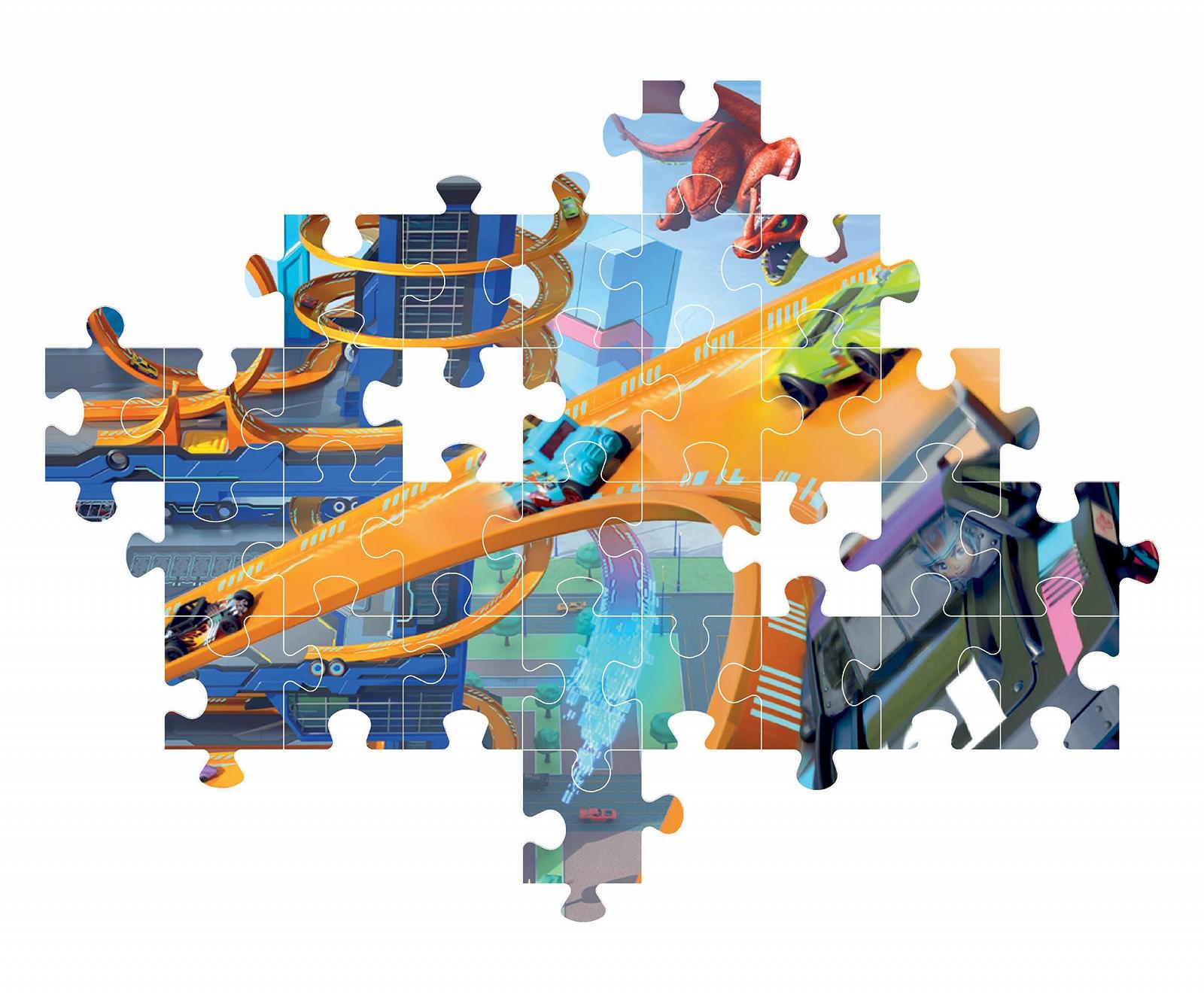 Пазл Clementoni Hot Wheels 25760 104 элемента 37,9 x 26,9 см для детей от 6 лет, фото №5