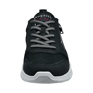 Кеды Bugatti 341-AFA07 Мужские на шнуровке Светло-серый/Темно-синий 44 EU synthetic.ua - Фото 1