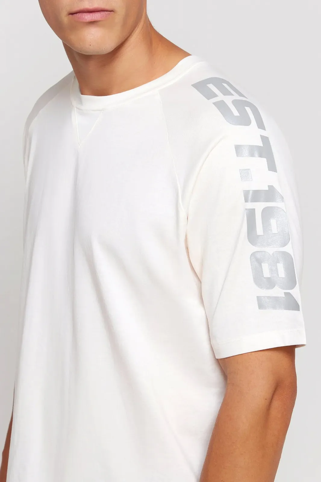 Чоловіча футболка GUESS Activewear V4GI02K46D1 / Біла / Розмір S, фото №4