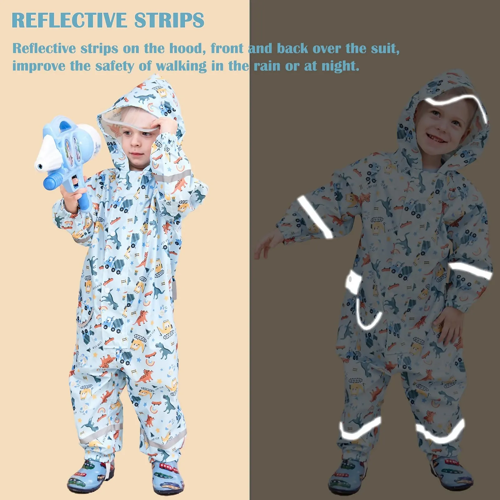 Дощовик Fewlby Комбінезон Дощовий Дитячий, фото №4