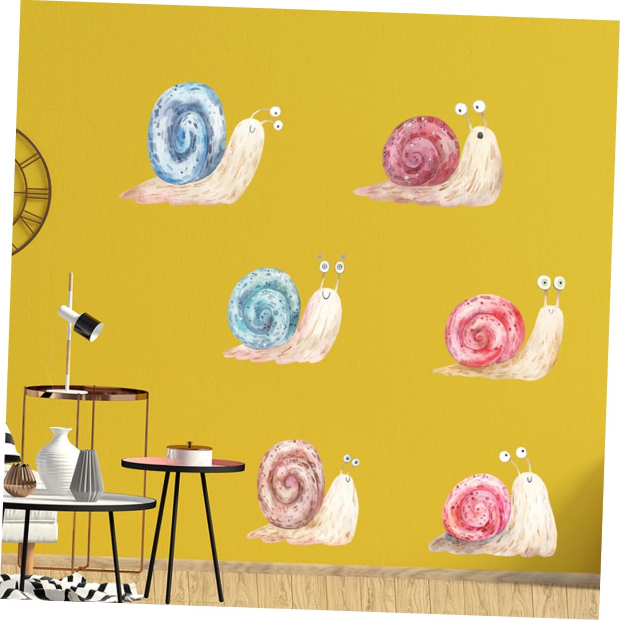 Наклейки на стену Homoyoyo Snail ПВХ 2 шт, фото №9