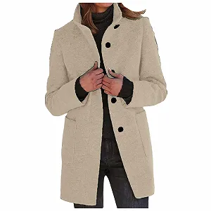 Купити Жіноче пальто-тренч - Фото 1 Жіноче пальто-тренч - Фото 1