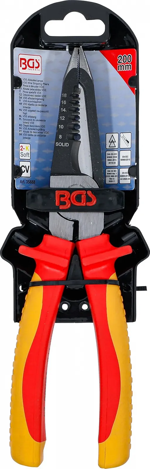 Стриппер VDE BGS 35888 200 мм, фото №4