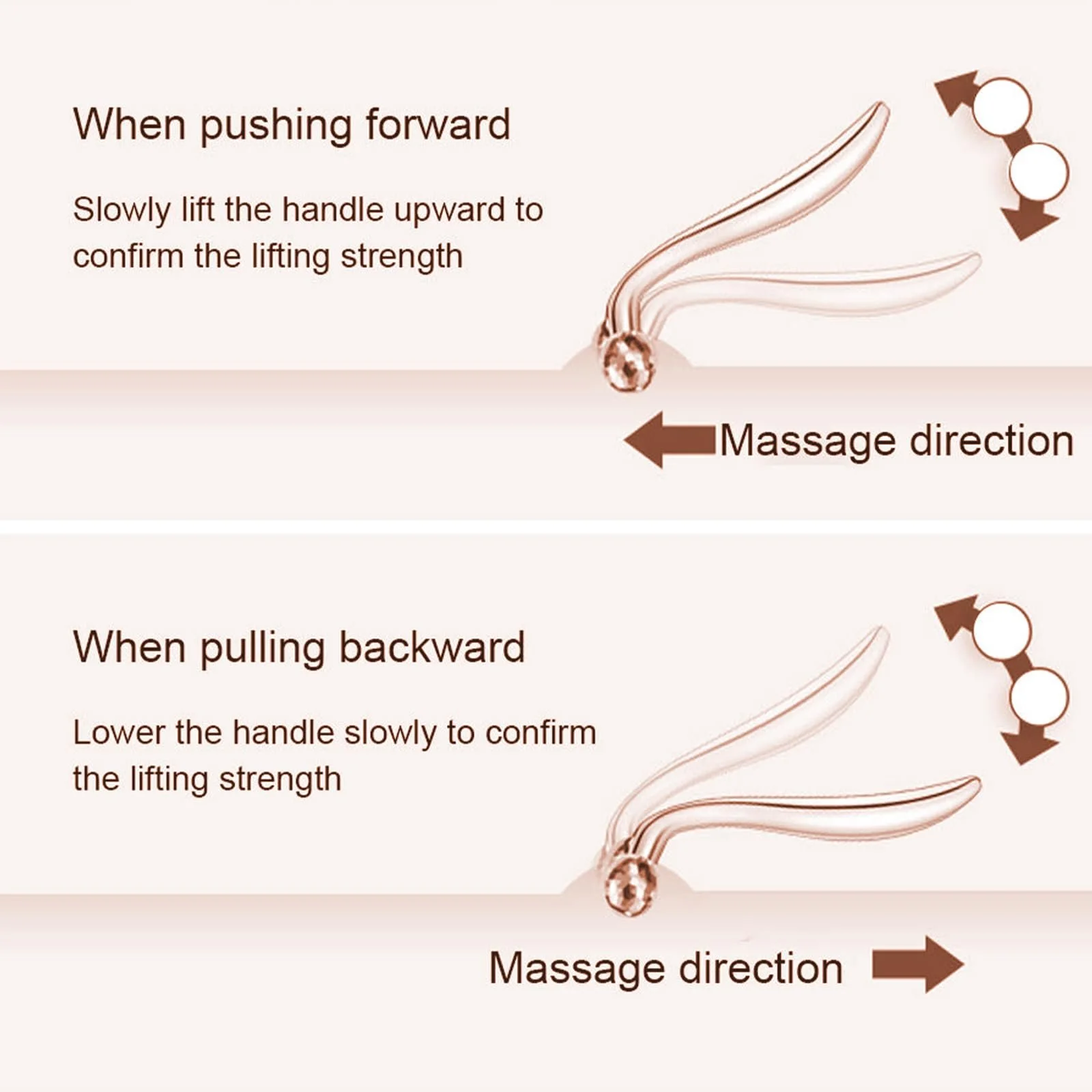 Масажер для обличчя 3D Irikdescia, ролик для обличчя з обертанням на 360°, фото №6