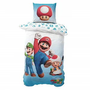 Постільна білизна Microfibre Mario 135 x 200 см, 80 x 80 см + 135 x 200 см - Фото 1