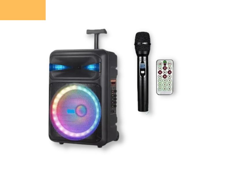 Портативний колона бумбокс XPRO NDR-Q08 сумка 30Вт USB SD FM радіо Bluetooth 1 мікрофон ДУ (MER-15676), фото №1 Портативний колона бумбокс XPRO NDR-Q08 сумка 30Вт USB SD FM радіо Bluetooth 1 мікрофон ДУ (MER-15676), фото №1