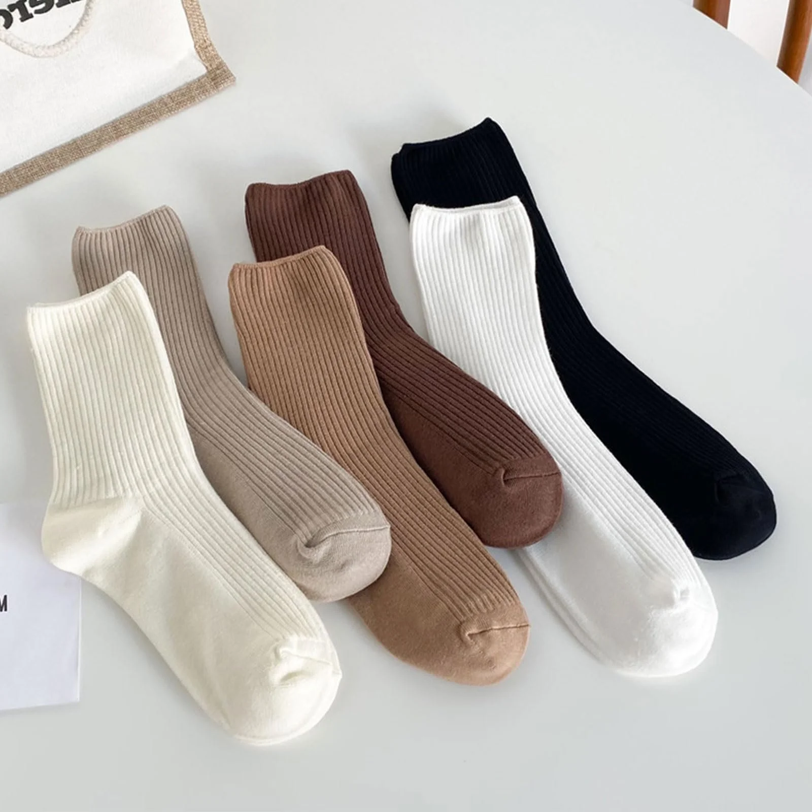 Жіночі шкарпетки Багатоколірний, 6 пар, 37-40, фото №2 Жіночі шкарпетки Багатоколірний, 6 пар, 37-40, фото №2