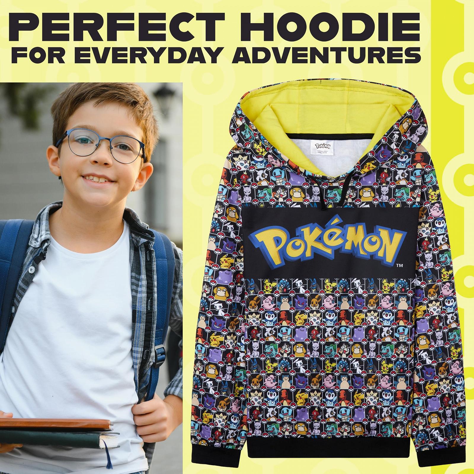 Худі Pokemon для хлопчиків Pokemon Cooler Пуловер для підлітків та дітей, фото №2