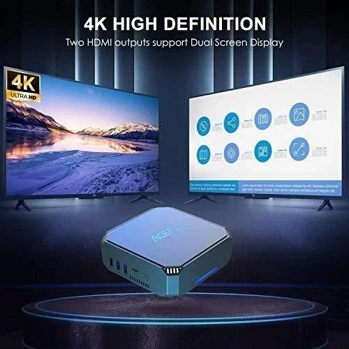 Міні ПК ACEPC AK2 / Intel Celeron J3455 / RAM 8GB / SSD 256GB / 2 x HDMI / LAN  / Wi-Fi 802.11ac / Bluetooth 4 / Windows 11 / Сірий, фото №7