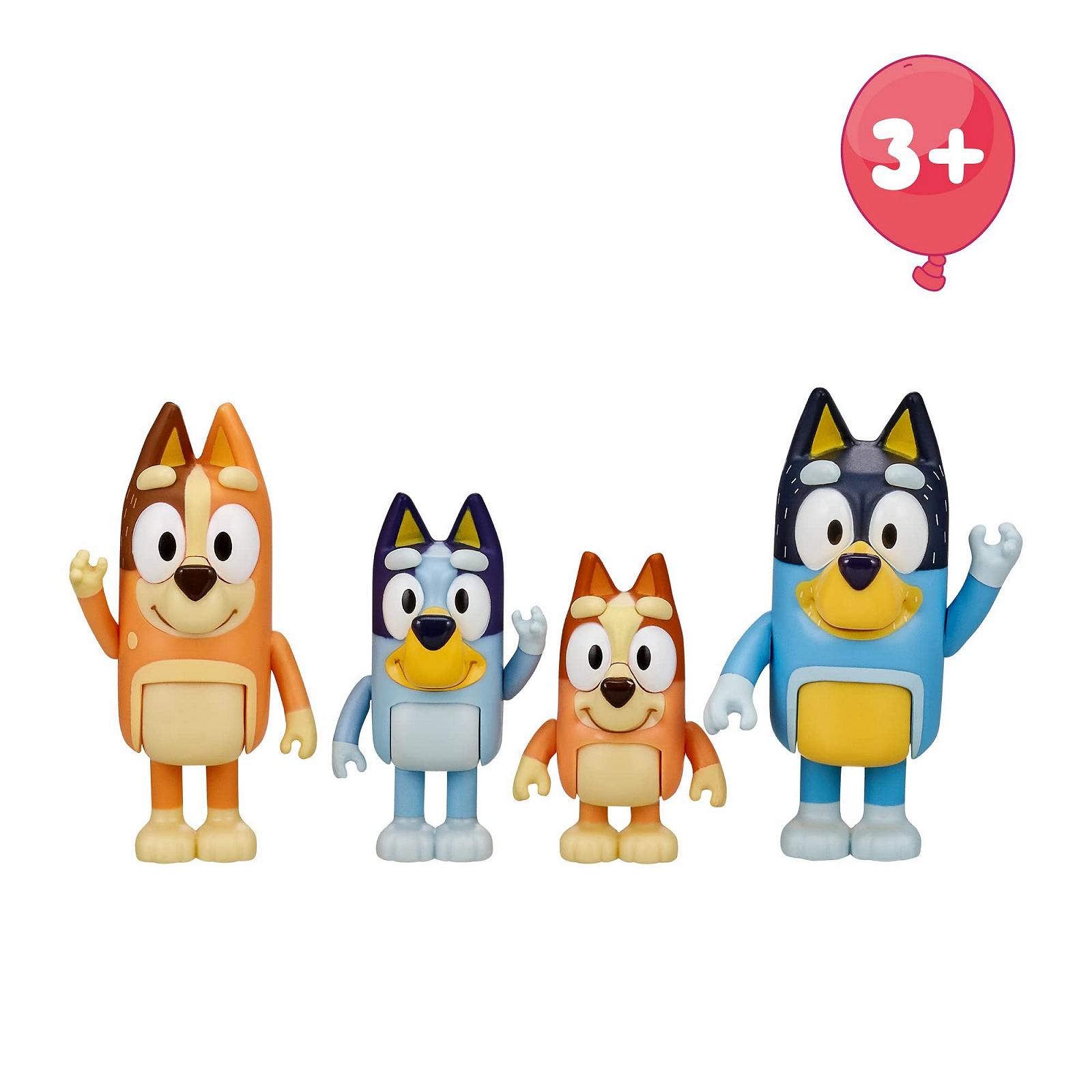 Фігурки BlueY Сімейний набір Бінго, Мама Чілі та Папа Бандит Багатоколірний, фото №2