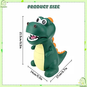 Скарбничка CHRI Динозавр ПВХ Декоративна synthetic.ua - Фото 1