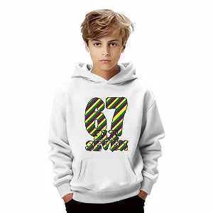 Девичья толстовка с карнавальным узором synthetic.ua - Фото 1