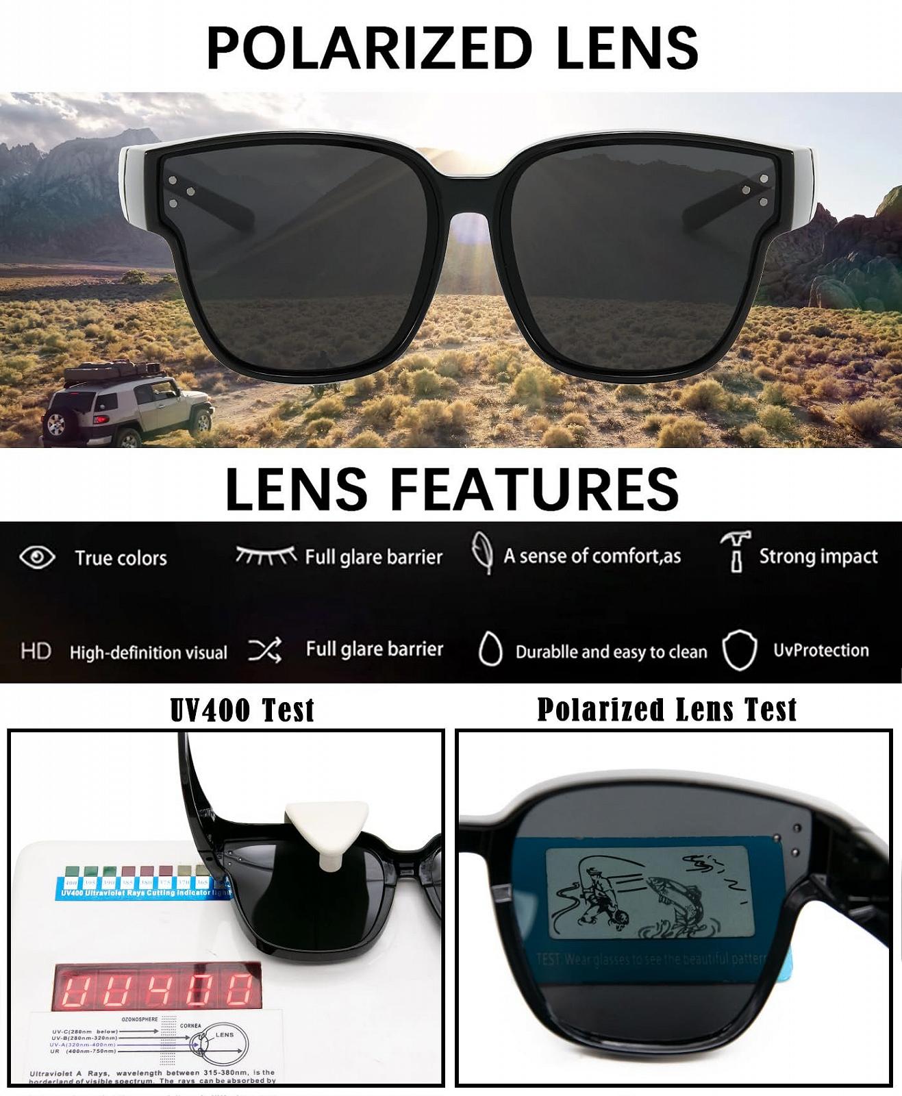 Поляризовані сонцезахисні окуляри Long Keeper для жінок і чоловіків, фото №7