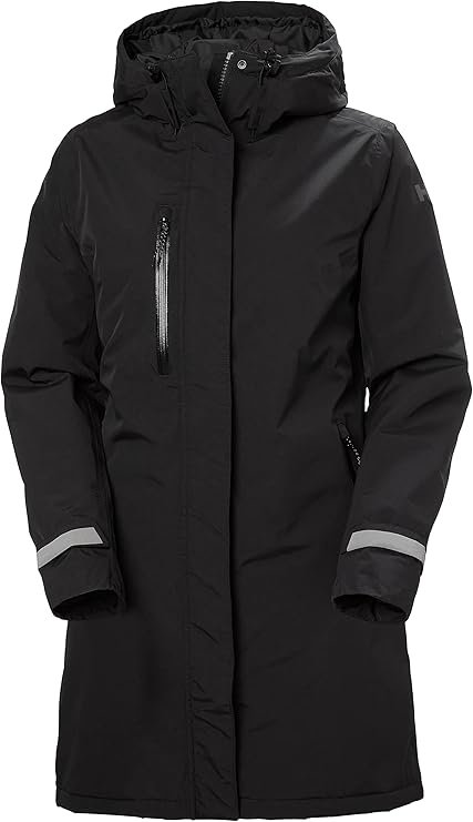 Пальто-дождевик женский Helly Hansen Aden Long Coat L Black, фото №1