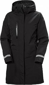 Пальто-дождевик женский Helly Hansen Aden Long Coat L Black - Фото 1