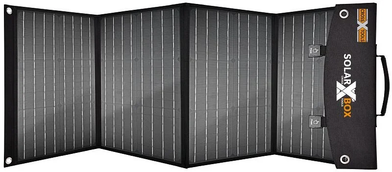 Панель сонячна монокристалічна Cross Tools SOLARBOX 120 120 Вт / DC / USB-C / USB 2.0, фото №3