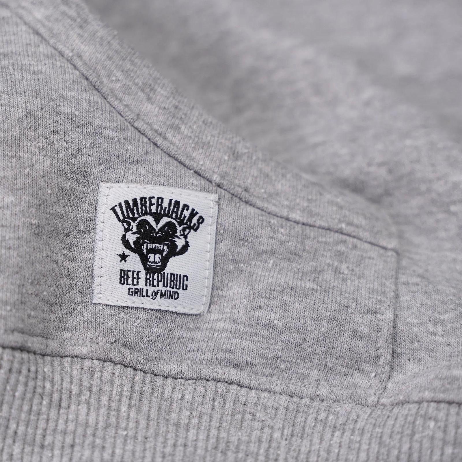 Худи Timberjacks Badger Marl Cuddly Heavy-Cotton Animal Farm, фото №4