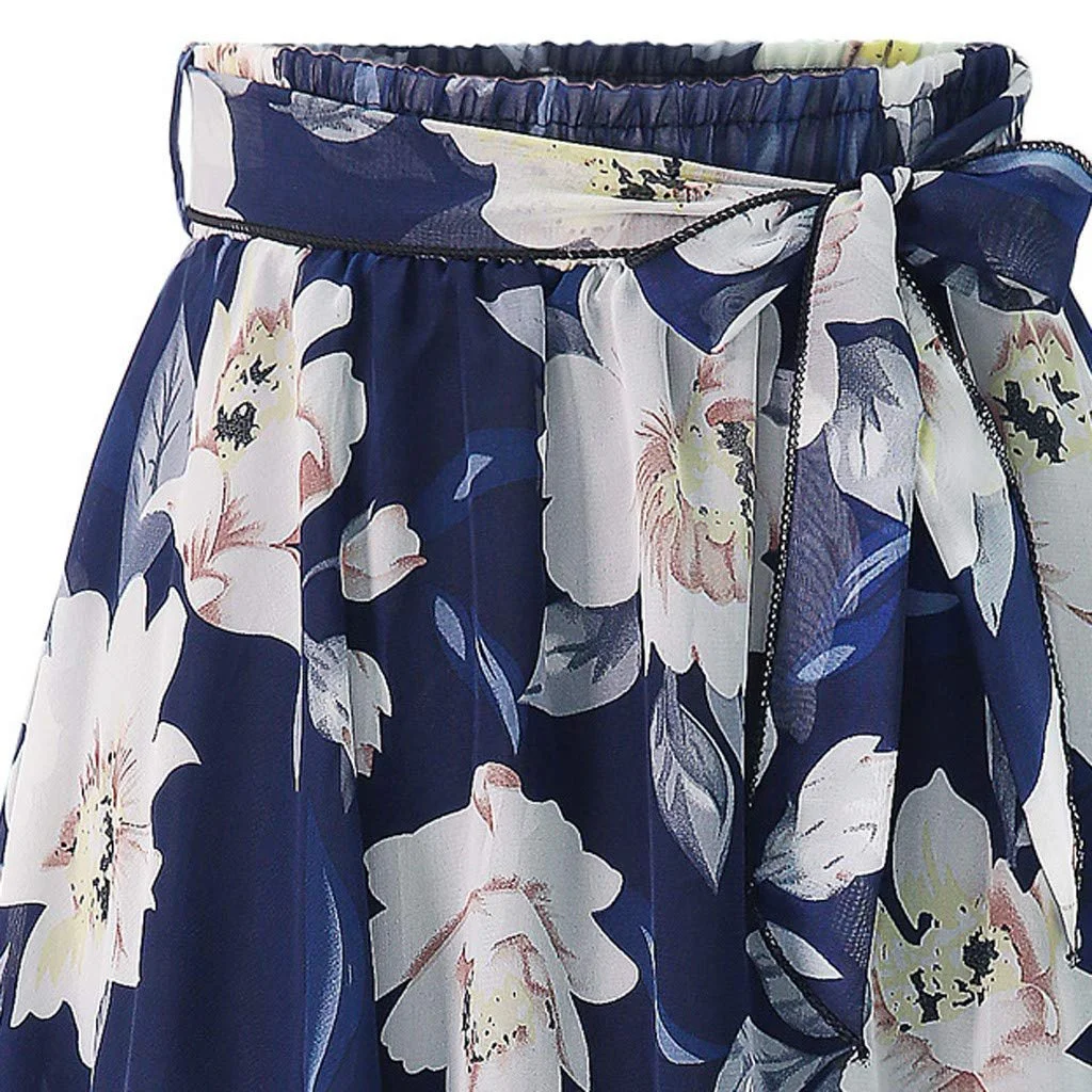 Юбка Бохо Длинная Юбка с принтом Макси Юбка Праздничная Юбка Свадебная Коктейльная Пляжная Юбка, фото №3