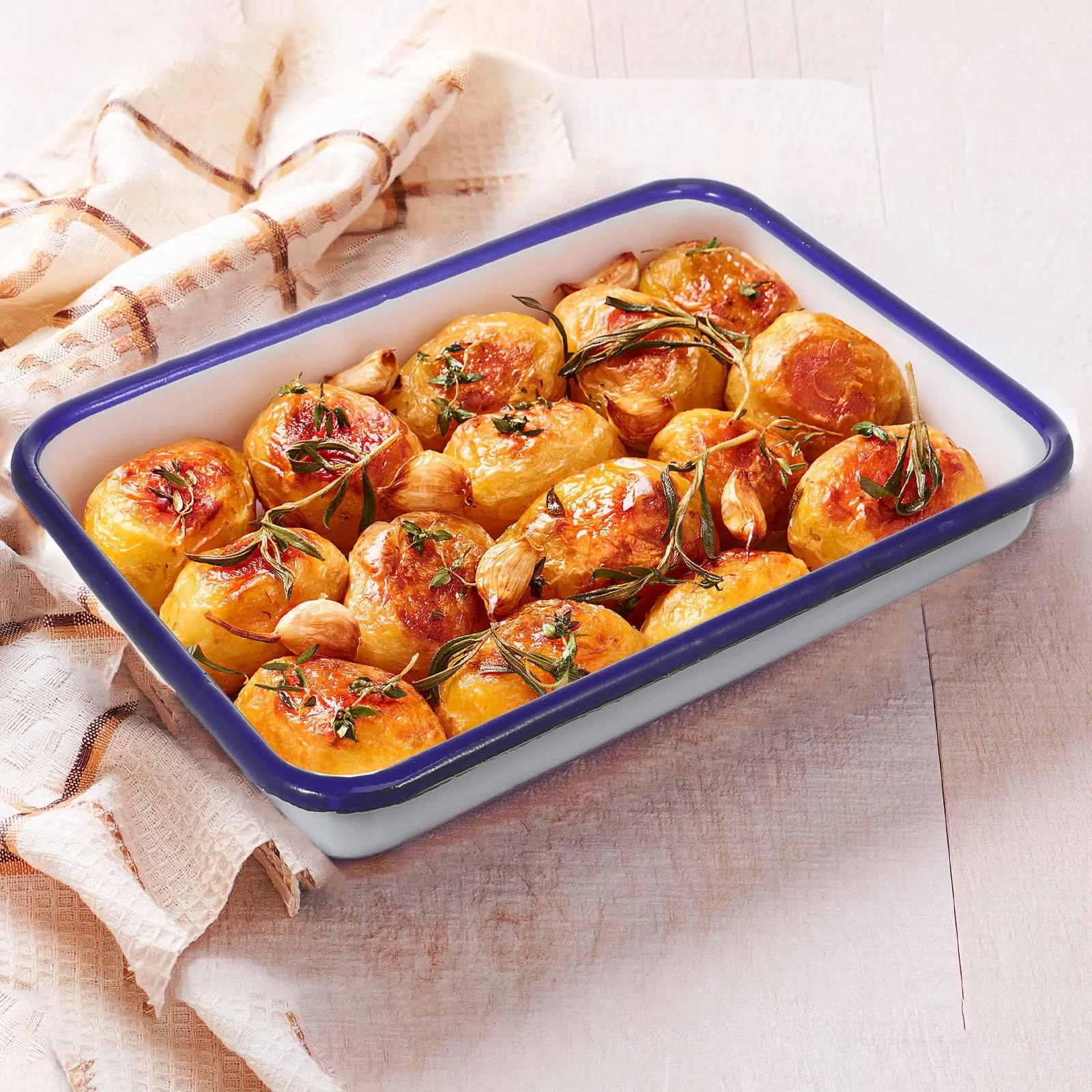 Набір форм для випікання Ciieeo прямокутні емальовані 2 шт., фото №9 Набір форм для випікання Ciieeo прямокутні емальовані 2 шт., фото №9