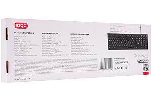 Клавиатура Ergo K-280 HUB ціна на synthetic.ua - Фото 1 Клавиатура Ergo K-280 HUB synthetic.ua - Фото 1