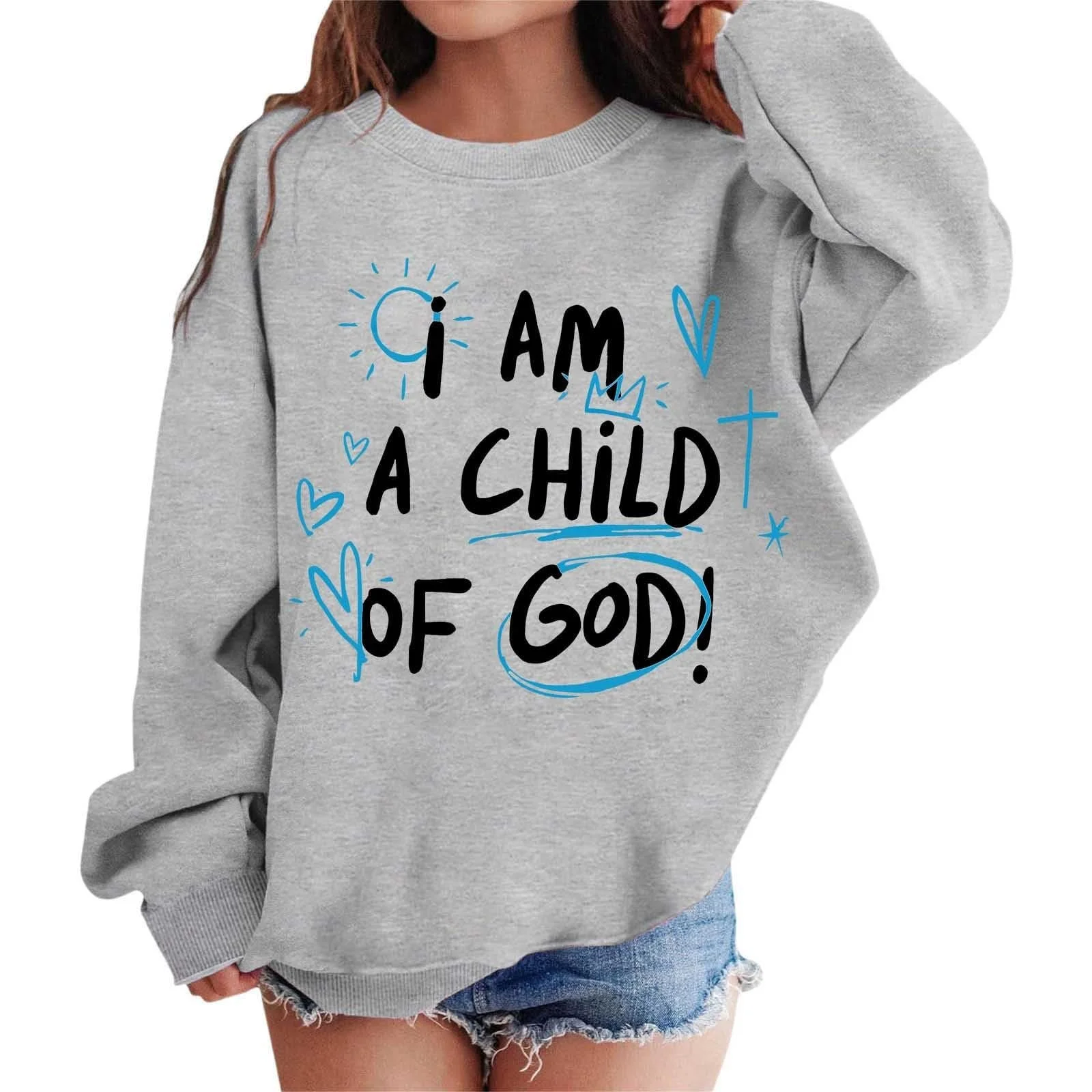 Світшот Generisch 2026 з графічним принтом для дівчинки, фото №1