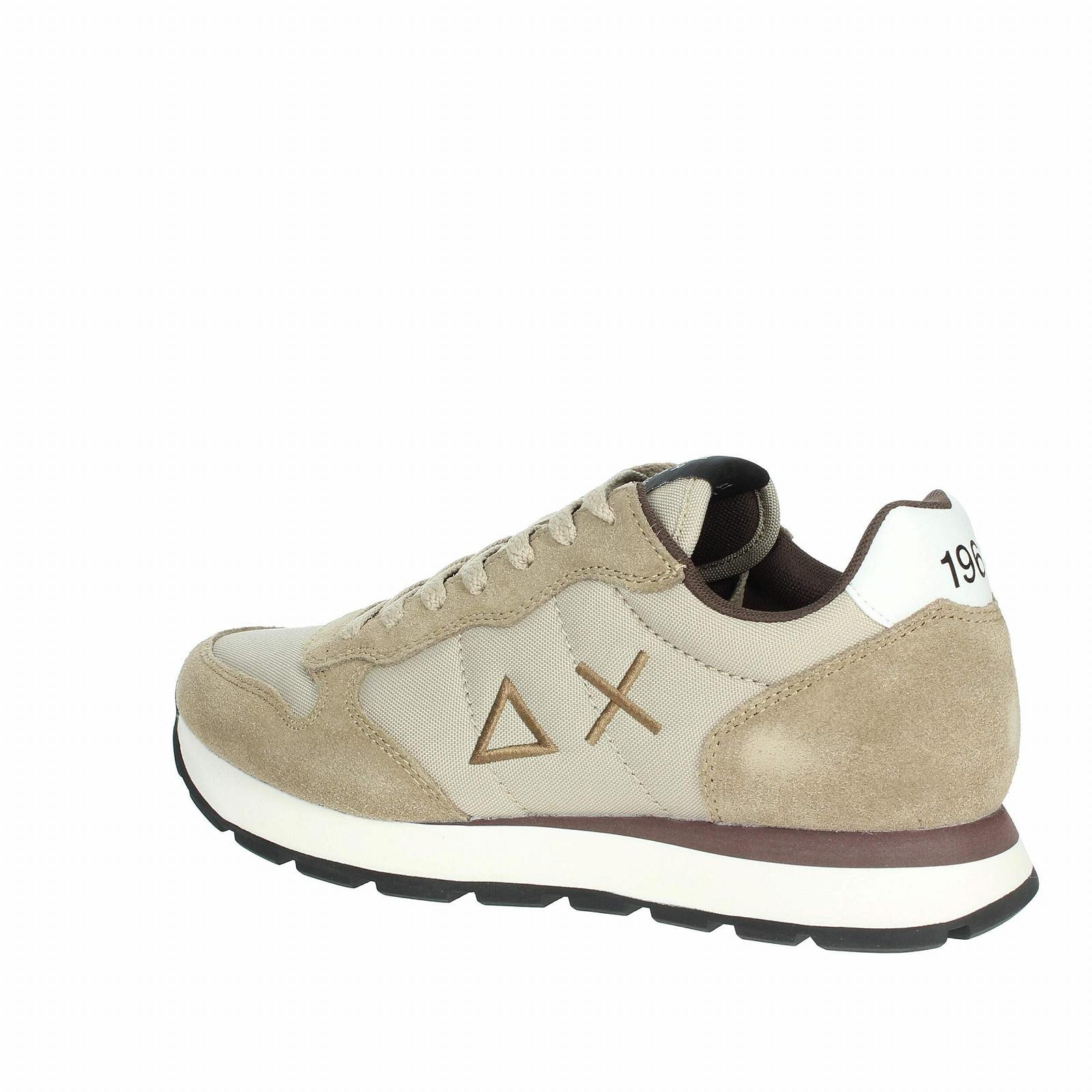 Кроссовки SUN68 Tom Running Сплошной Нейлон Замша/Нейлон Grigio Medio U24SU02 Z43101, фото №8