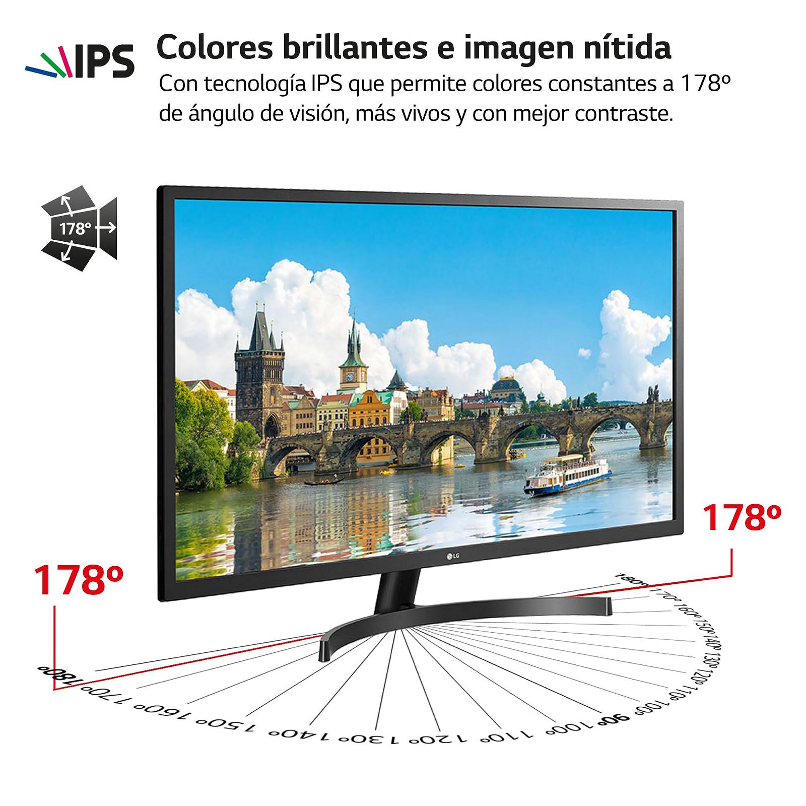 Монітор LG 32MN500M 32 дюймів Full HD LED IPS 1920 x 1080 AMD FreeSync 75Hz 2x HDMI (HDCP 1.4) Вихід аудіо Чорний, фото №2
