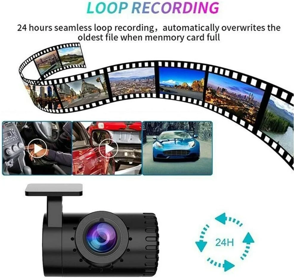 Відеореєстратор Pvnoocy LKW / 1080p / 140° / Wi-Fi / Чорний, фото №5 Відеореєстратор Pvnoocy LKW / 1080p / 140° / Wi-Fi / Чорний, фото №5