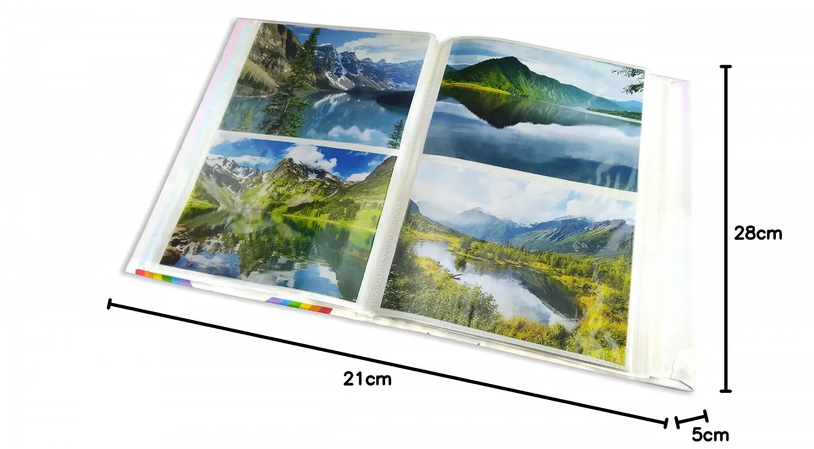 Фотоальбом для Первого Причастия 21 x 28 см с кармашками для 200 фотографий 13 x 18 см Чаша Виноград Хлеб, фото №6