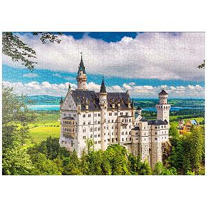 Пазл MyPuzzle MyPuzzle Special Collection Neuschwanstein Castle on a Summer Day in Germany Премиум 1000 элементов - Фото 1
