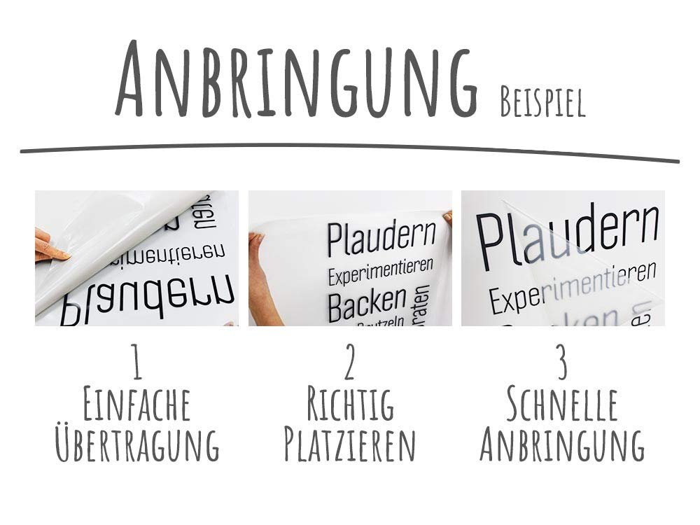 Наклейка на стіну GRAZDesign Кухонні вислови Chat 73 x 30 см 070 Чорна, фото №7 Наклейка на стіну GRAZDesign Кухонні вислови Chat 73 x 30 см 070 Чорна, фото №7