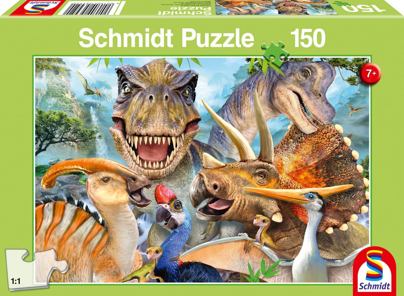 Пазл Schmidt Spiele Dinotopia Standard 150 деталей, фото №1