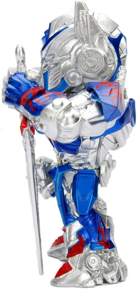 Колекційна фігурка Jada Toys Transformers Optimus Prime 253111002 10 см лита Сріблястий/Синій, фото №3