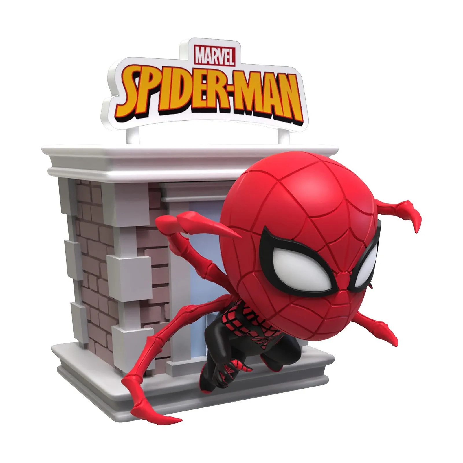 Фігурка Yume Toys Marvel Mini Hero Box Tower Series Spider-Man 8 см, фото №7