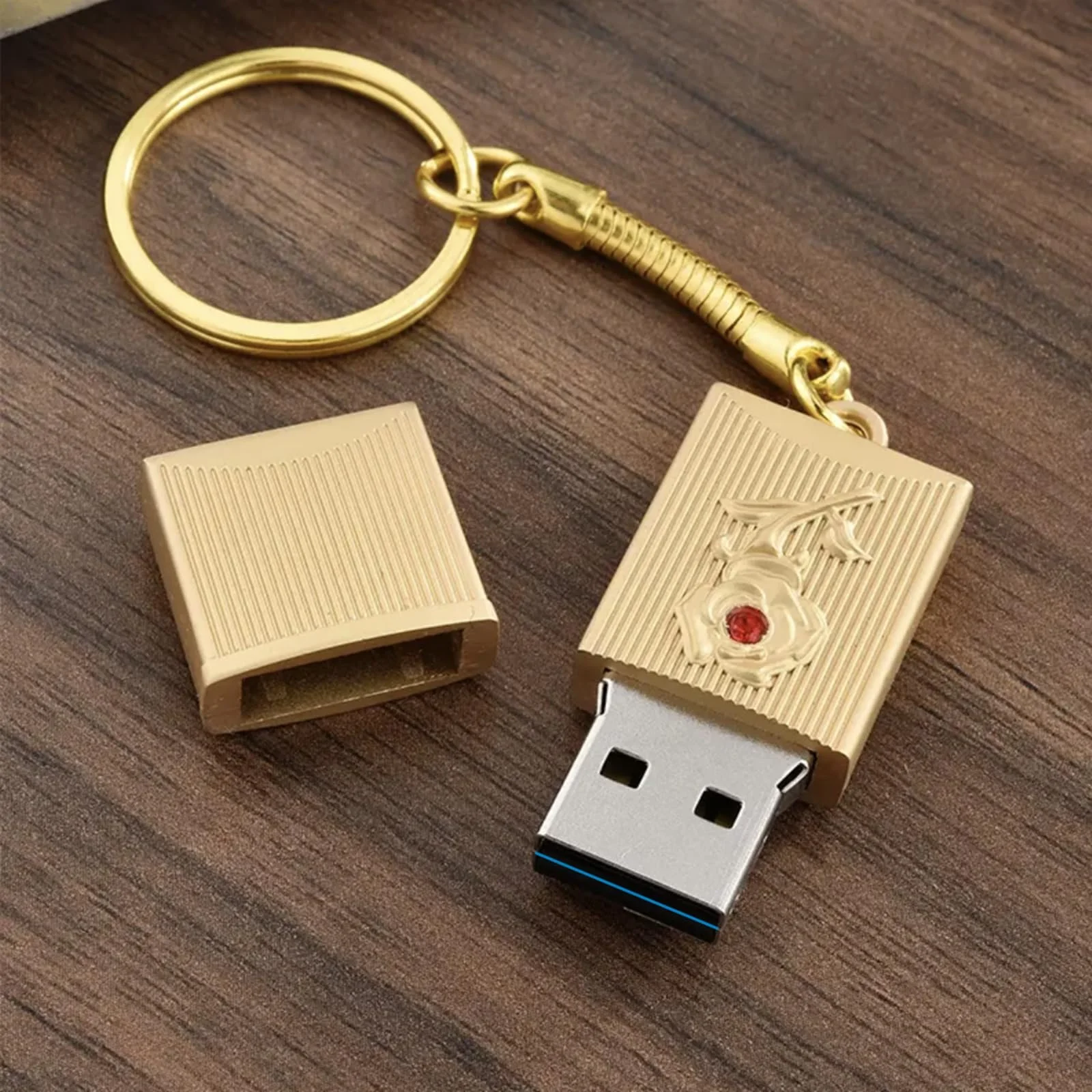 USB-флеш-накопичувач USB 3.0 32GB Gold, фото №3 USB-флеш-накопичувач USB 3.0 32GB Gold, фото №3