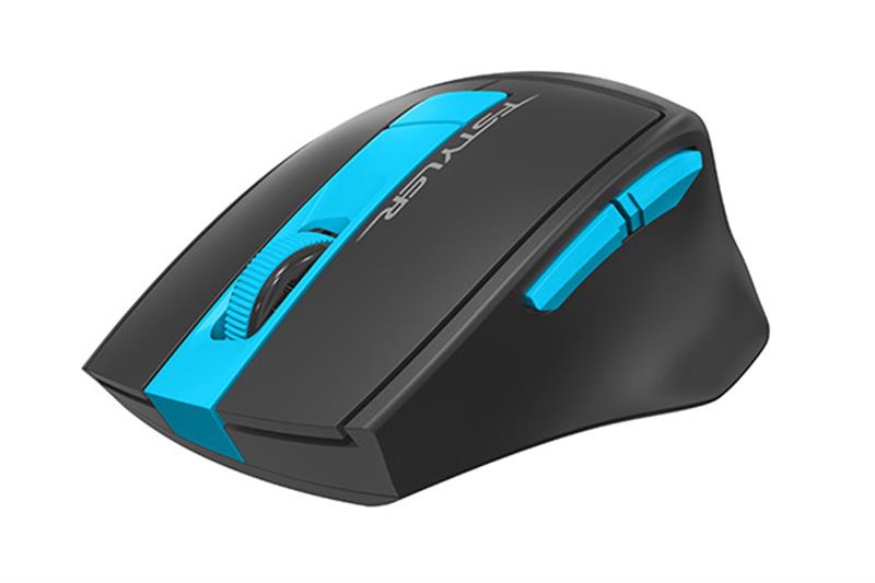 Компьютерная мышь беспроводная A4Tech FG30 Black/Blue USB, фото №4