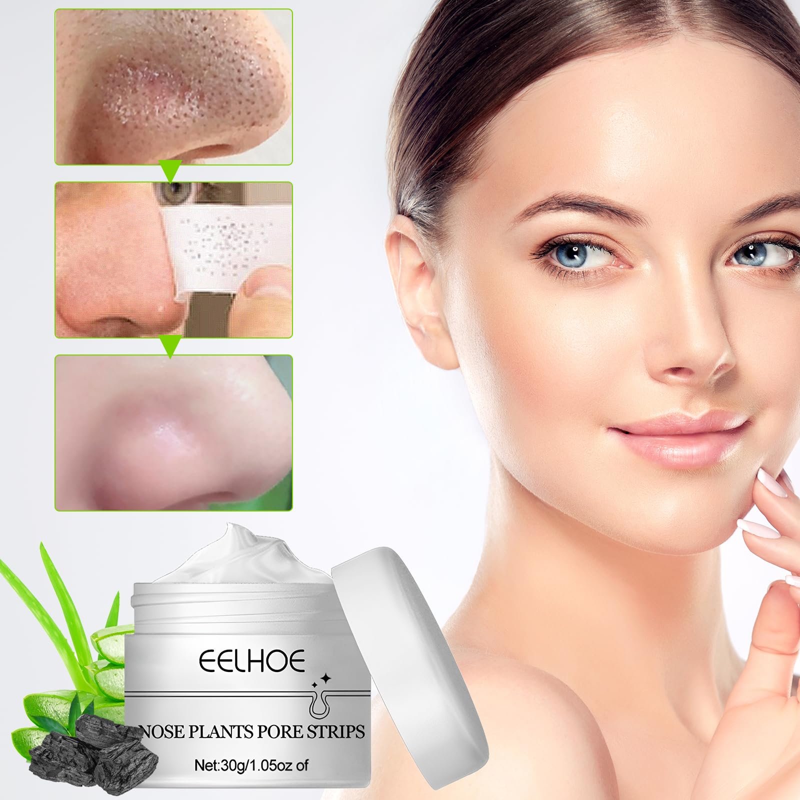 Маска для видалення чорних цяток (2 шт. в упаковці), фото №4