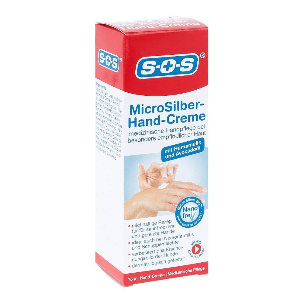Крем для рук SOS Micro Silver 75 мл, фото №1