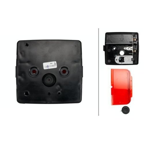 Задний фонарь HELLA 2SE 004 623-001 для DAF KÄSSBOHRER OPEL VOLVO HOLDER STEINBOCK, фото №2 Задний фонарь HELLA 2SE 004 623-001 для DAF KÄSSBOHRER OPEL VOLVO HOLDER STEINBOCK, фото №2