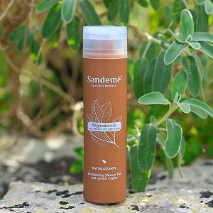 Гель для душу Sandemè з екстрактом зеленої кави 250 ml пляшка synthetic.ua - Фото 1