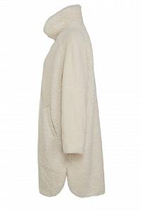 Пальто ONLY LONG TEDDY COAT OTW 15234980-Moonbeam Бежевый M synthetic.ua - Фото 1