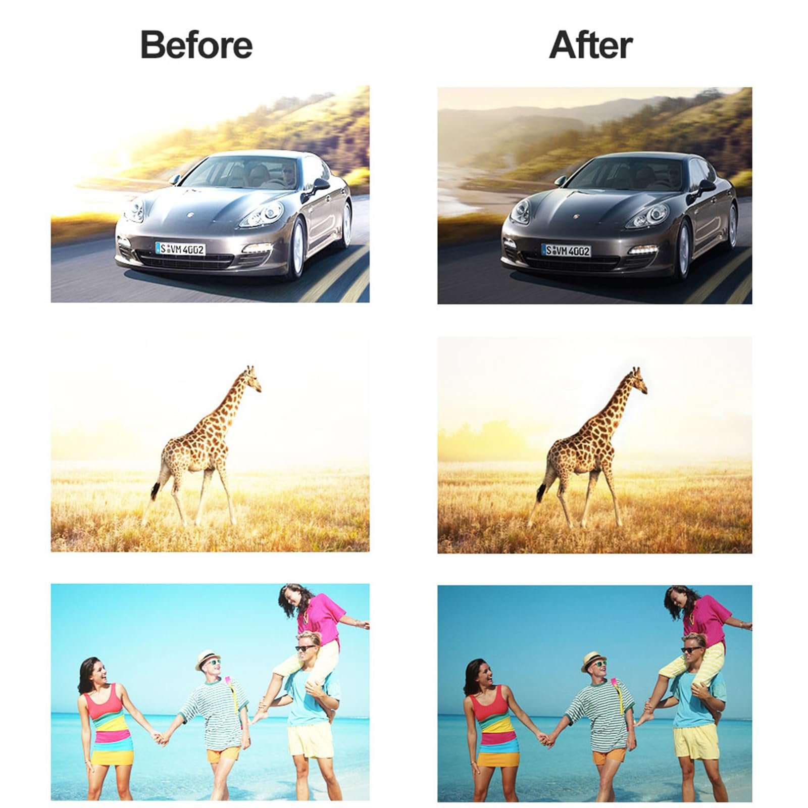 Вінтажні сонцезахисні окуляри (2 шт. в упаковці) Mikiuly Ретро Серцеподібні UV400, фото №4