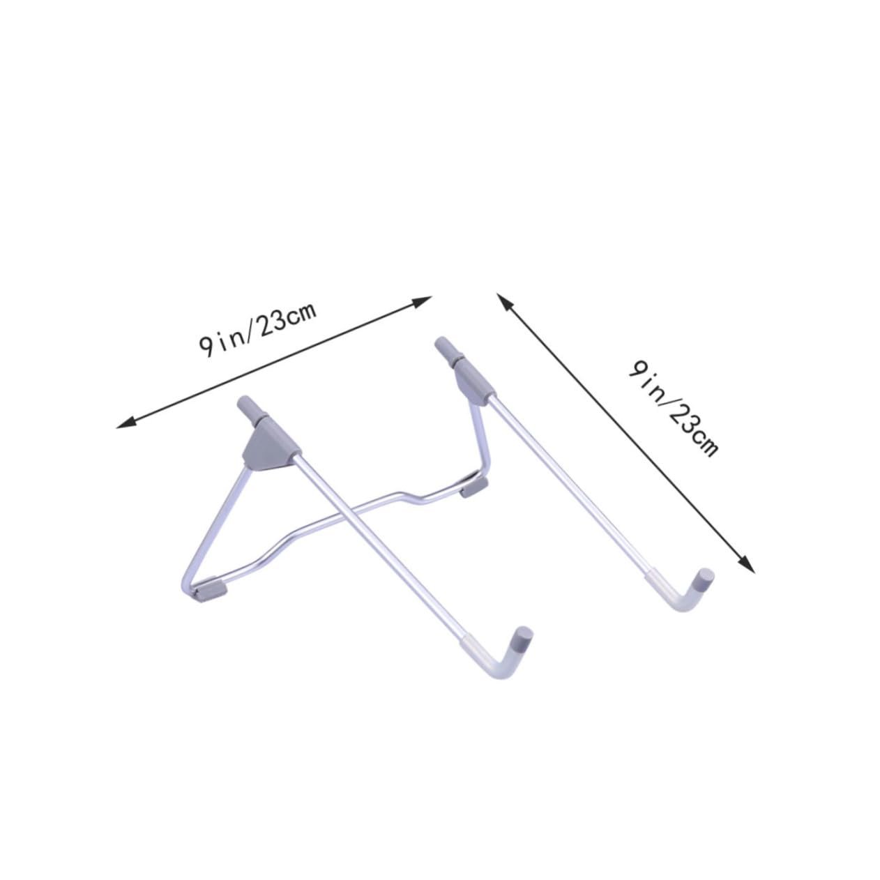 Подставка для ноутбука складная HOMSFOU эргономичная для ноутбуков, планшетов и ПК, нескользящая силиконовая подставка, регулируемый угол, фото №2 Подставка для ноутбука складная HOMSFOU эргономичная для ноутбуков, планшетов и ПК, нескользящая силиконовая подставка, регулируемый угол, фото №2