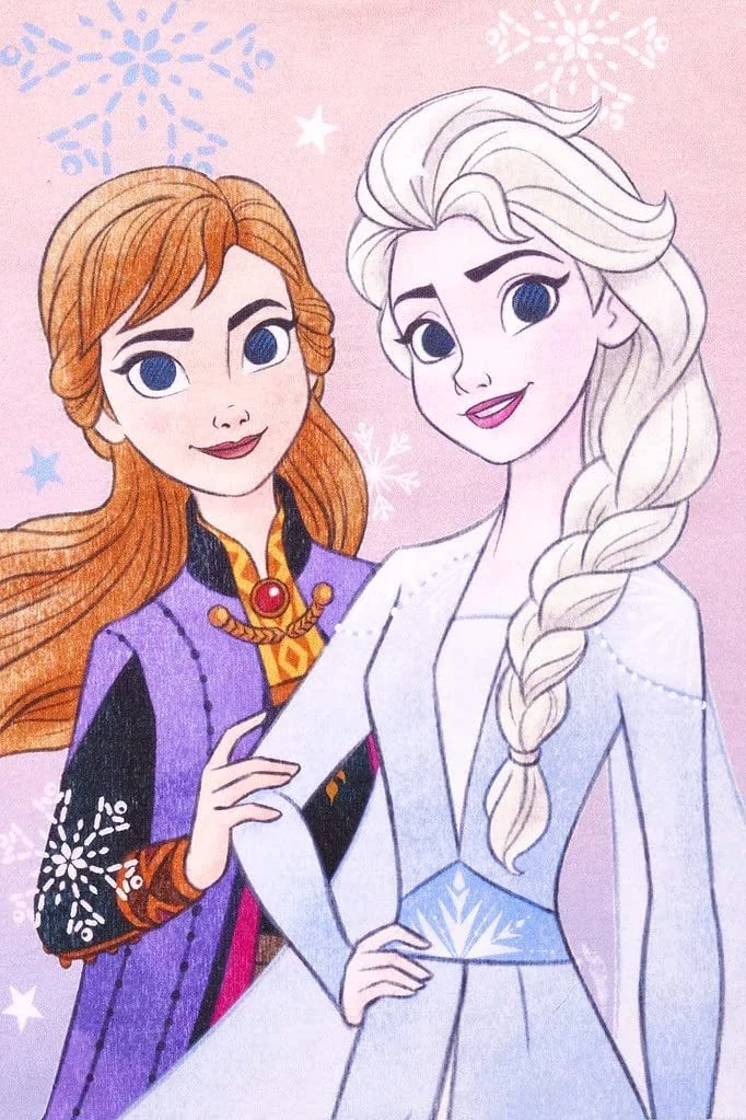 Піжамний набір Disney Frozen для дівчат, довгий, фото №3 Піжамний набір Disney Frozen для дівчат, довгий, фото №3