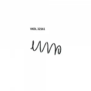 Пружина подвески SKF VKDL 32161 для FIAT, передняя ось - Фото 1