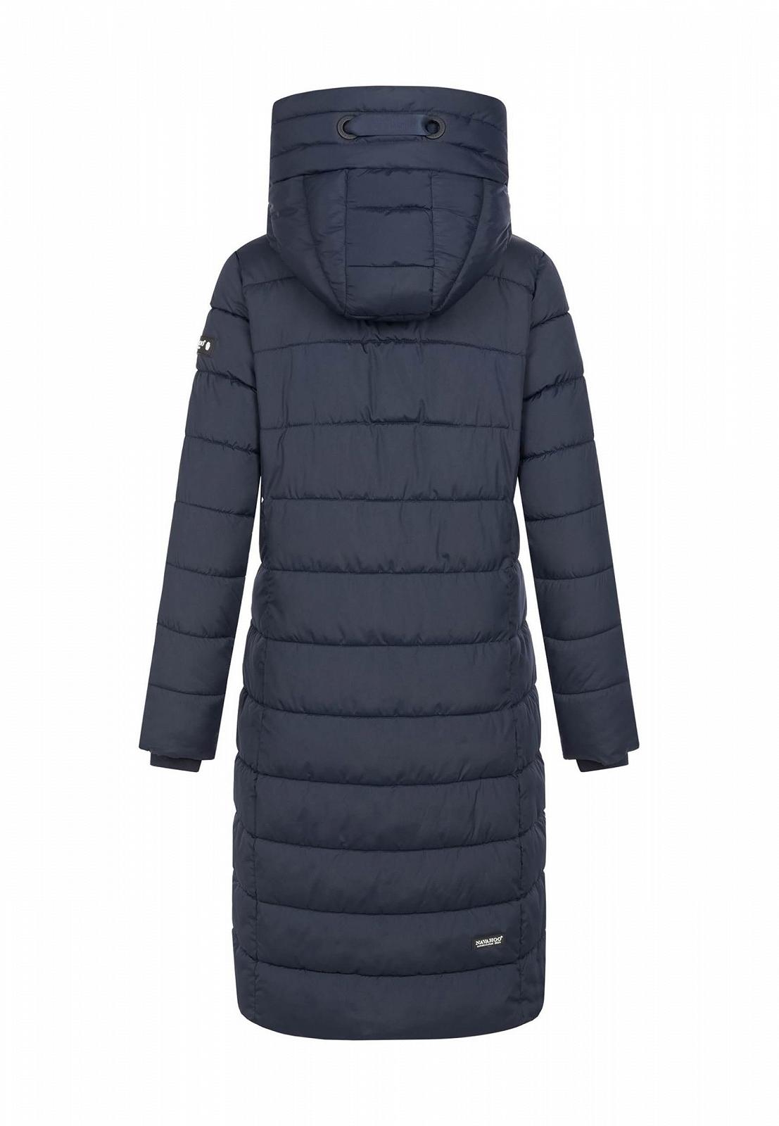 Женская зимняя куртка Navahoo N036, ветро- и водонепроницаемая, большой капюшон, фото №4
