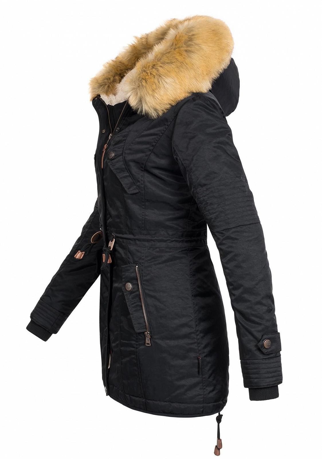 Женская зимняя куртка Navahoo B399 с длинным мехом Teddy, фото №2