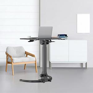 Мобильный столик для ноутбука SVITA WONJU, регулируемый по высоте, черный synthetic.ua - Фото 1