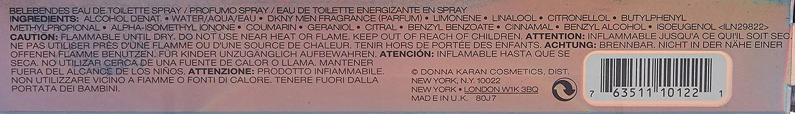 Туалетна вода DKNY Energizing Для чоловіків 50 мл, фото №3