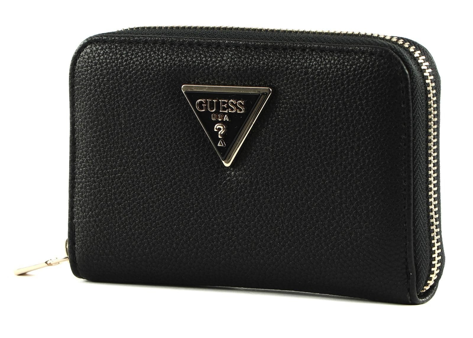 Гаманець GUESS Meridian SLG Medium Zip Around Black, фото №1